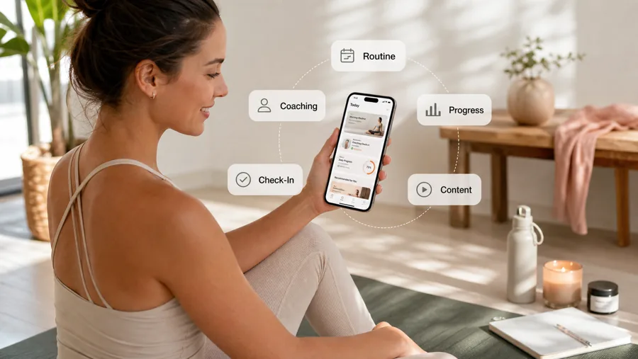 Wellness Content & Coaching Platform