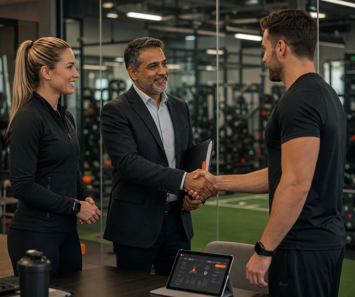 Clixlogix sport and fitness delivery team reviewing performance dashboards and app builds