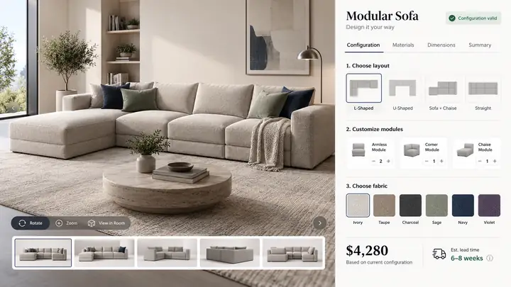 3D Product Configurator