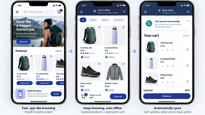 Headless PWA Storefront
