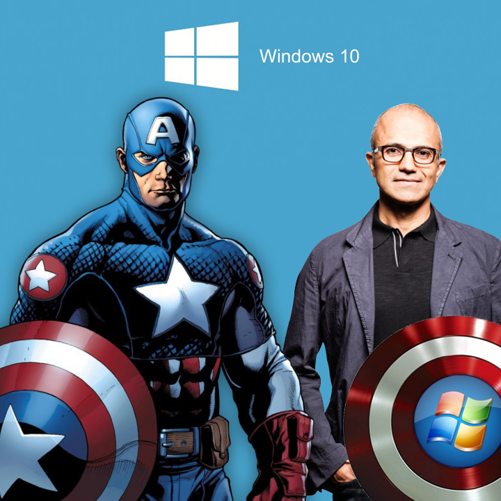 WIndows 10 Satya Nadella