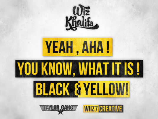Wiz Khalifa Black And Yellow