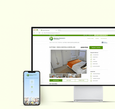 Bristol website and mobile application