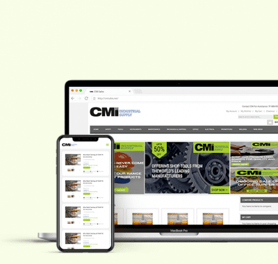 CMI Shopping website