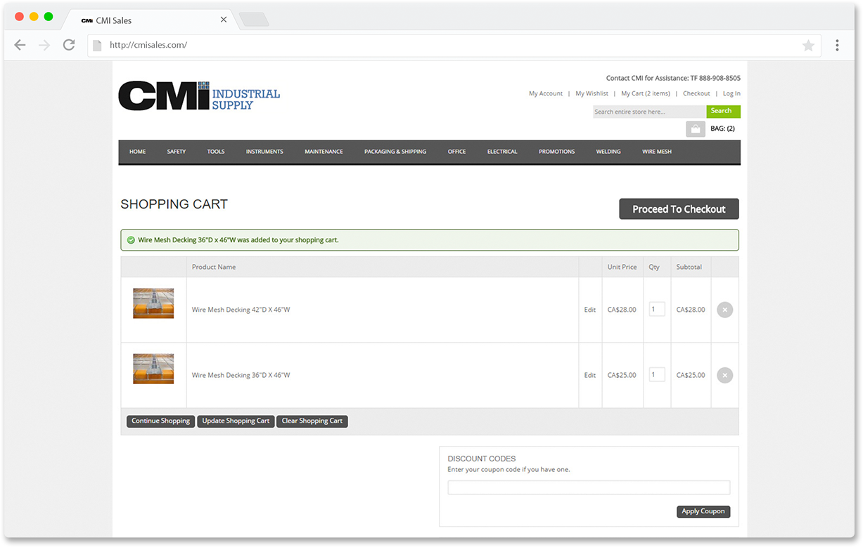 CMI-shoppinCart