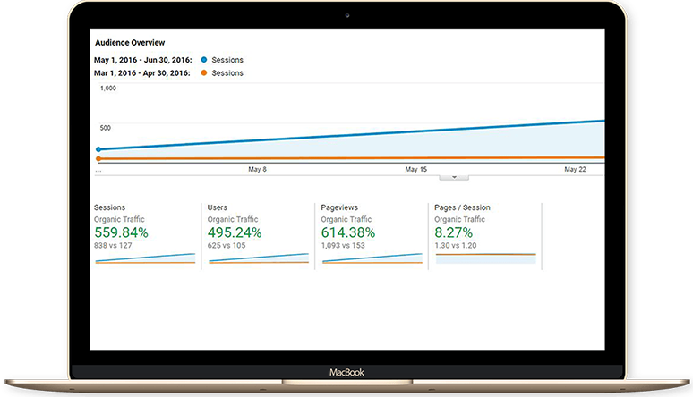 Audience overview analysis