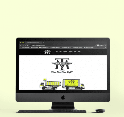 Tony Masonry banner Image
