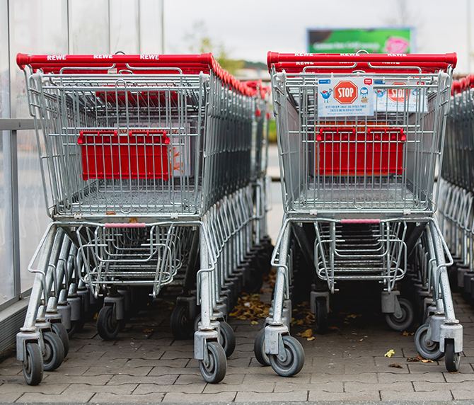 Real shopping cart