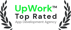 upwork top rated logo