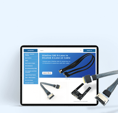 Micro SATA Cables banner image