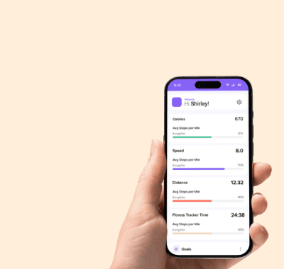 Fitdesk app mockup