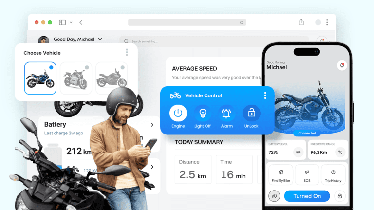 Connected 2 Wheeler Apps