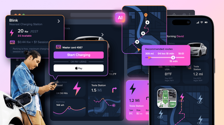 Electric Vehicle (EV) Charging App