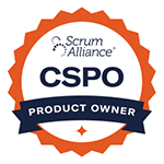 Scrum Alliance CSPO Product Owner Badge