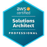 AWS Professional Solutions Architect Certificate