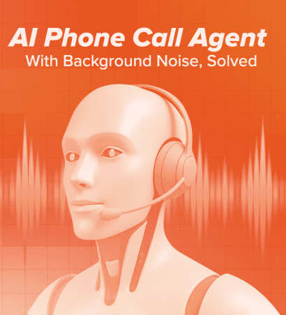 AI Phone Call Agent with Background Noise