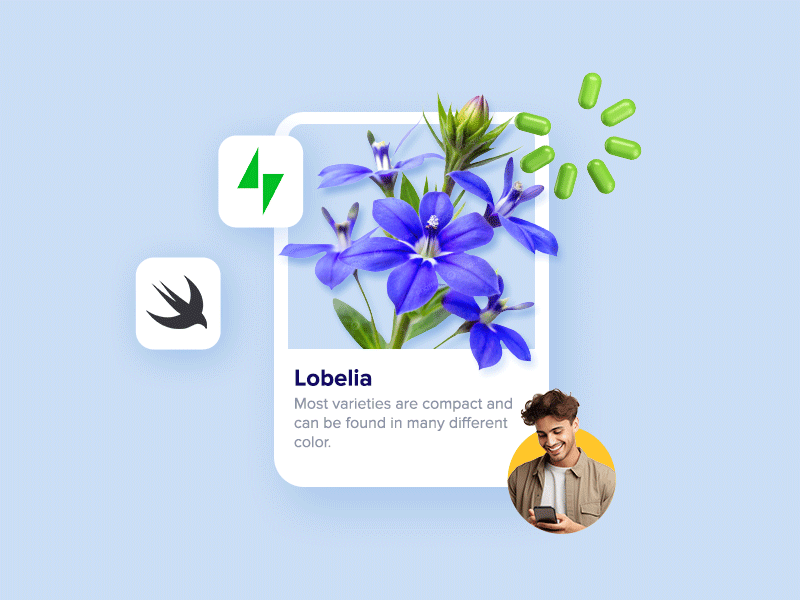 Faster image loading in Plant ID app using SwiftUI and Jetpack Compose update.