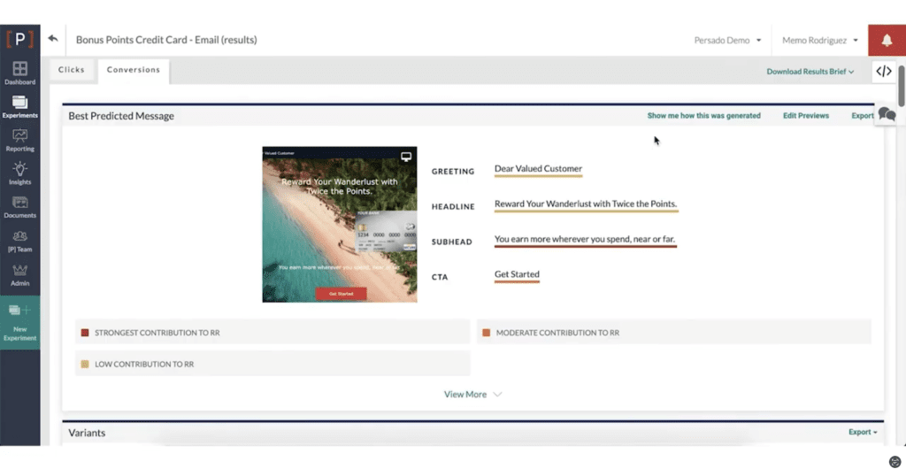 Persado using natural language generation to craft emotionally intelligent marketing messages