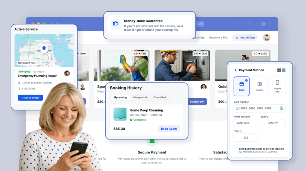 Progressive Web App developed in the stage 1 of the project