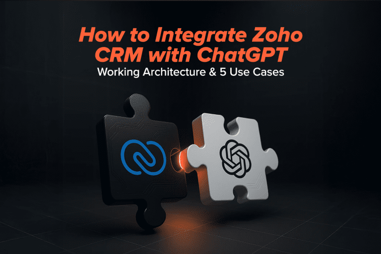 Integrate Zoho CRM with ChatGPT (OpenAI), Architecture & 5 Use Cases