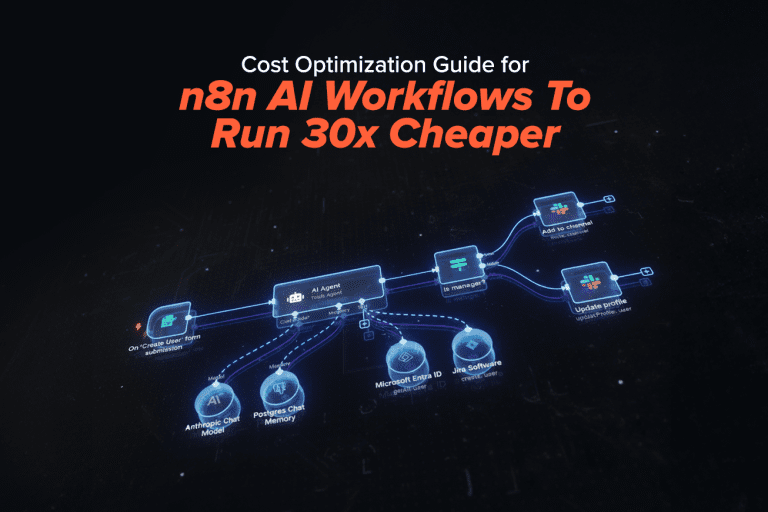 Cost Optimization Guide for n8n AI Workflows to Run 30x Cheaper