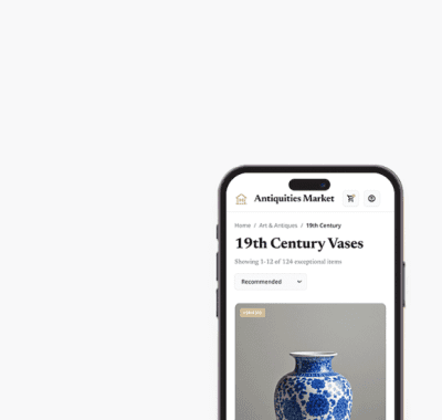 Main image of the case study of Zero Code Marketplace Platform Modernized for Antique Dealers’ Workflow Automation