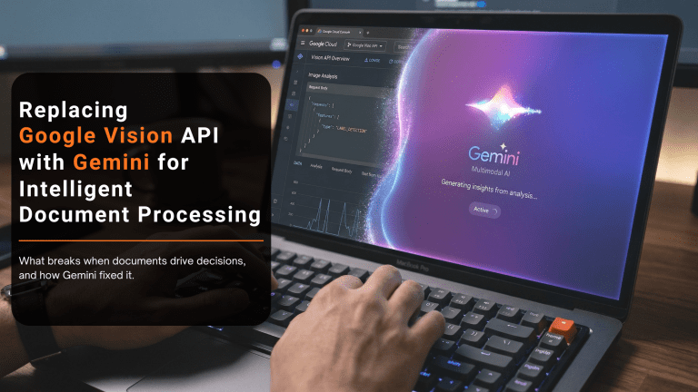 Switching Google Vision with Gemini AI for Intelligent Document Processing