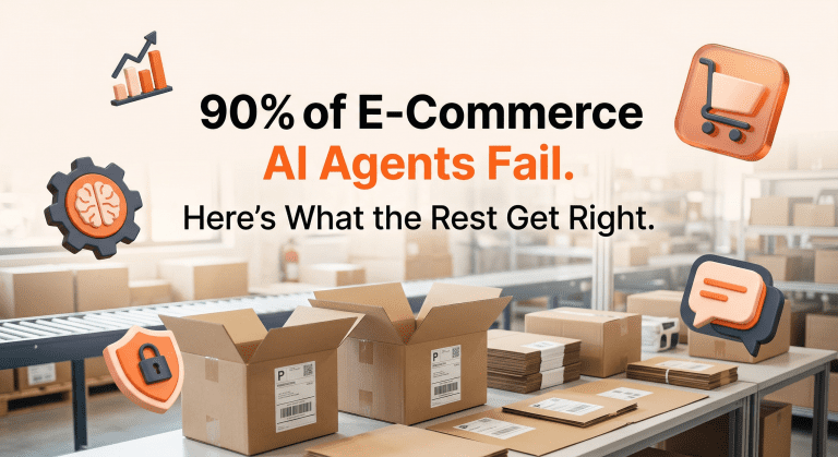 90% of E-Commerce AI Agent Projects Fail. The Other 10% Do This.