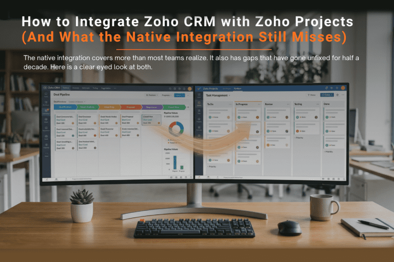 Zoho CRM & Zoho Projects Integration, 7 Gaps Nobody Warned You About