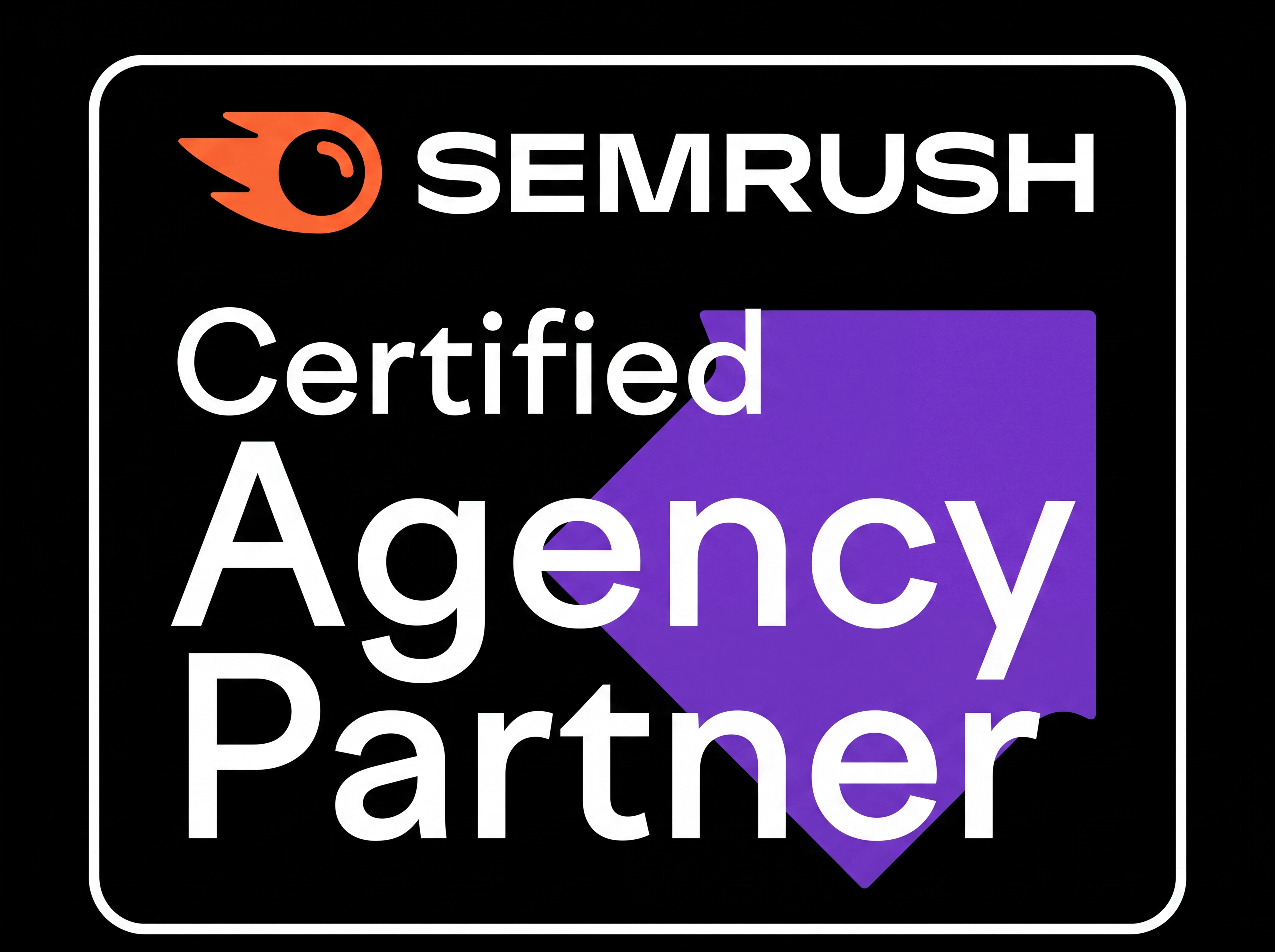 SEMrush Certified Agency Partner