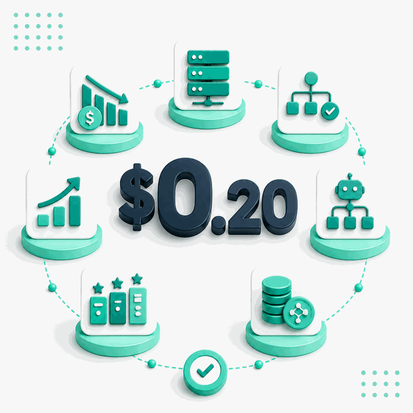 Cost Per Cycle Engineered from $1.72 to $0.20