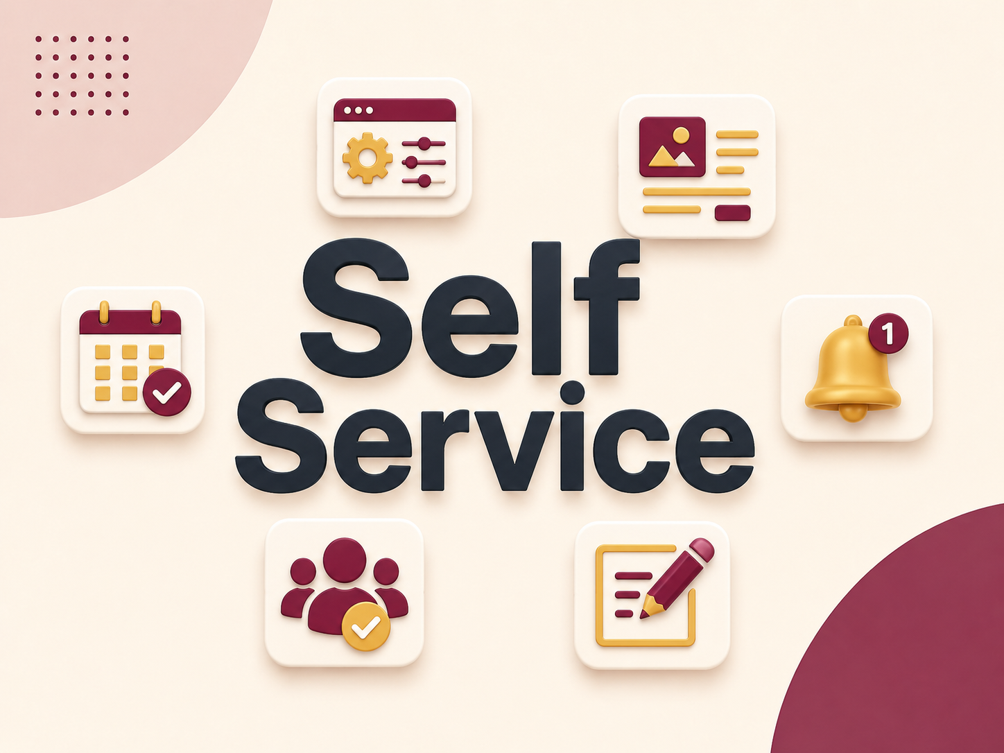 Self Service Admin Architecture Specified