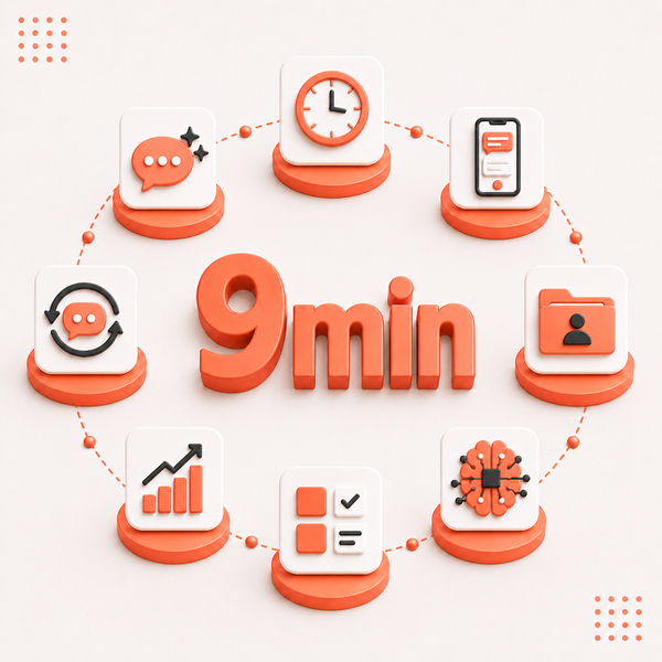 9min Average Session Length on Launch Week