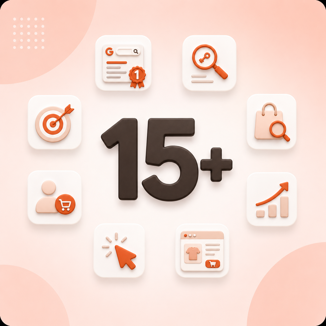 15+ Product Keywords on Google Page 1