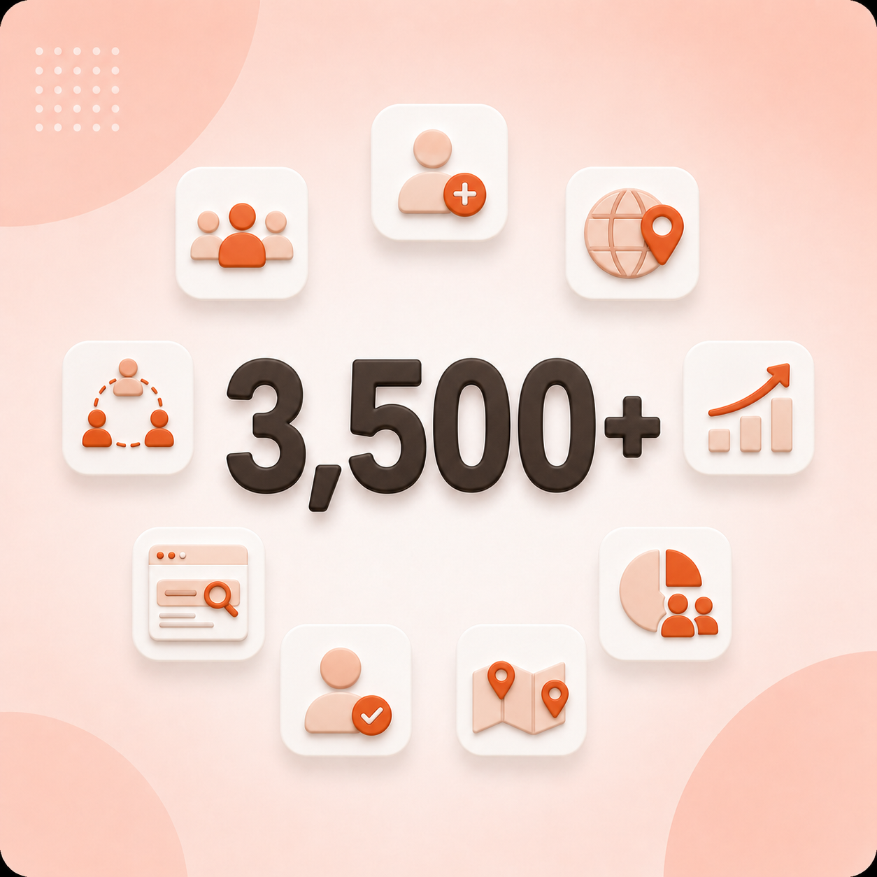 3,500+ Additional Users