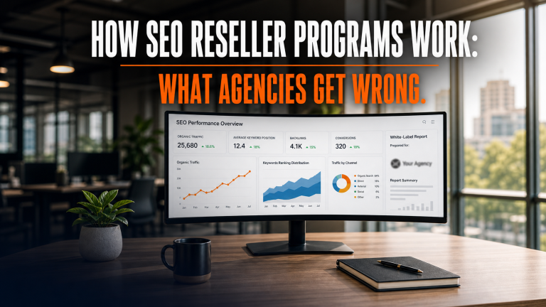 How SEO Reseller Programs Work and What Agencies Get Wrong When Picking One
