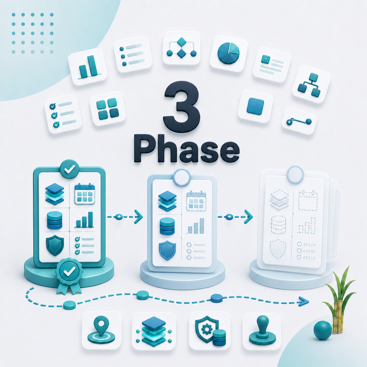 3 Phase Build Sequence with Rolling Wave Estimates