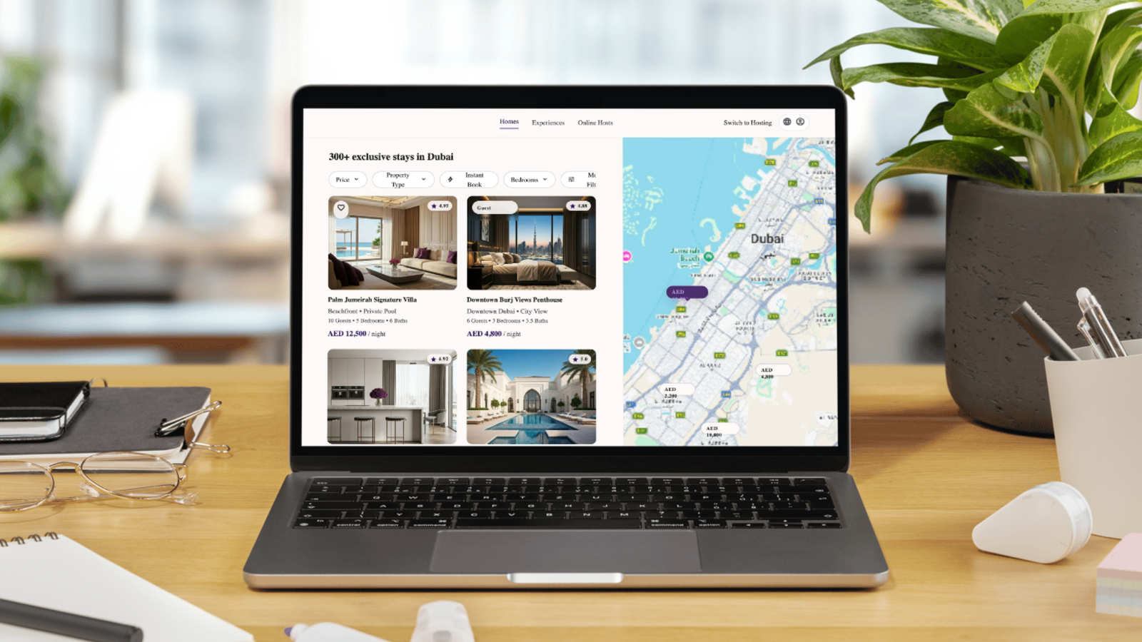 UAE rental platform listings