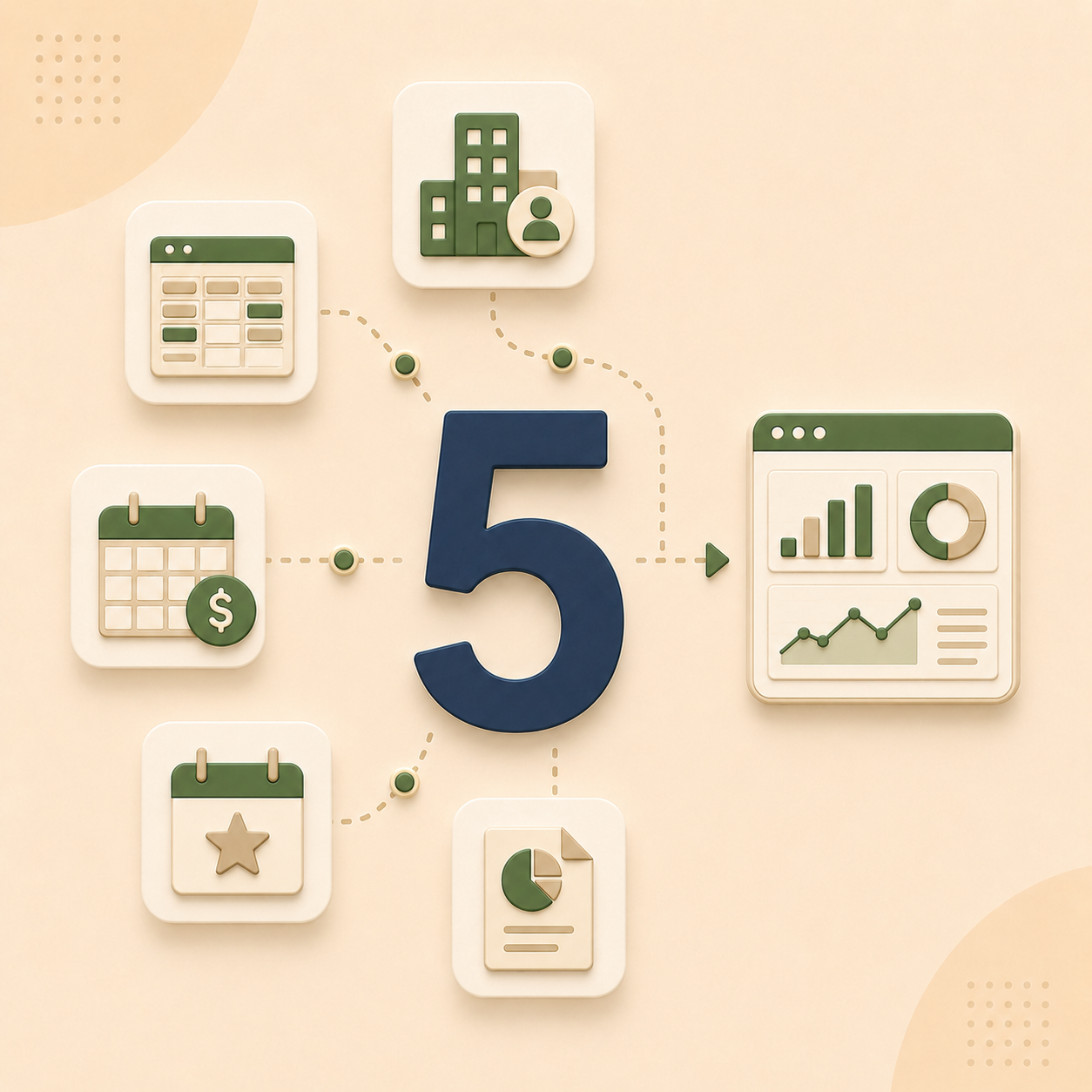 Zoho Modules Connected into One Analytical Platform