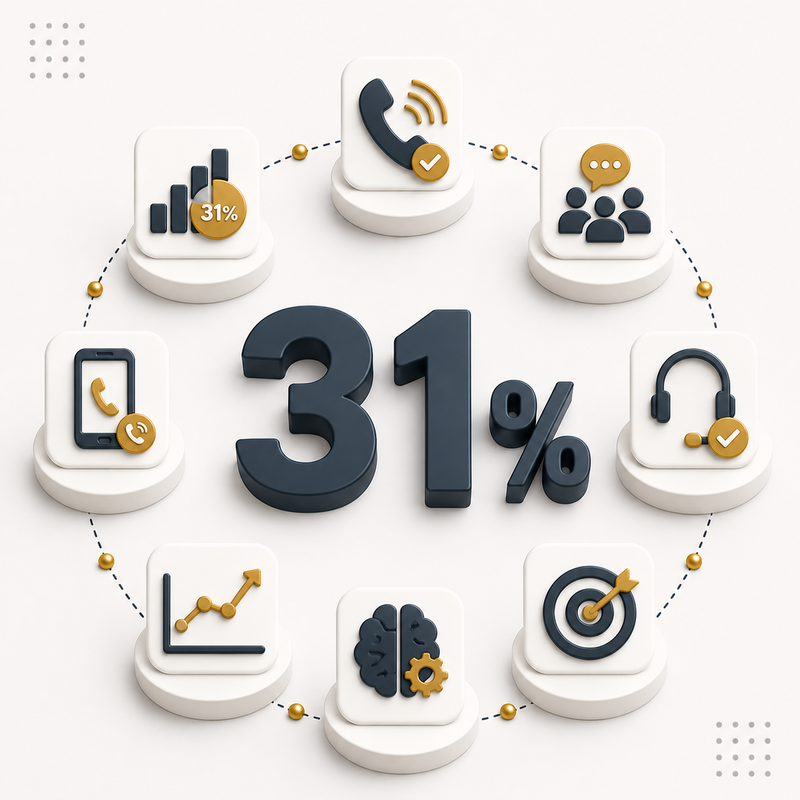 31% Of Conversions Recovered Via Call Tracking