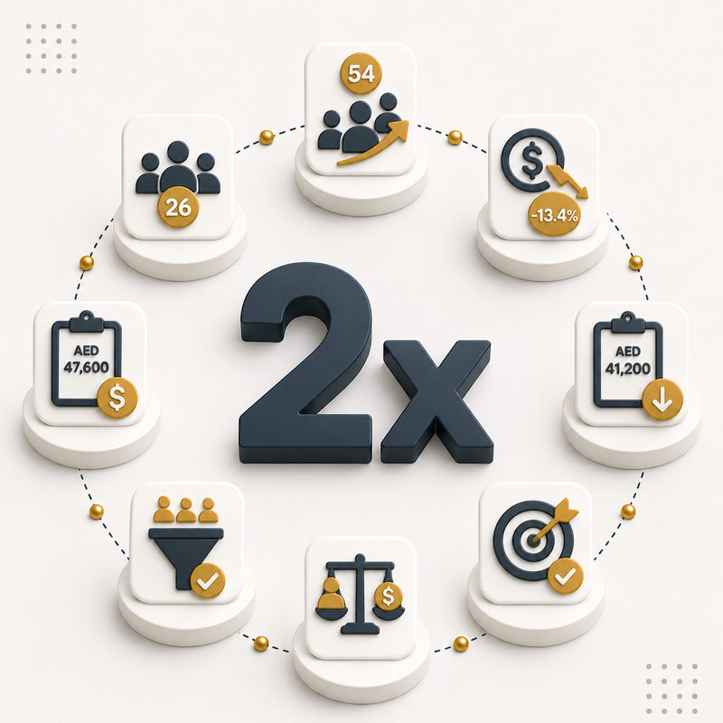 2x Qualified Lead Volume on 13% Less Spend