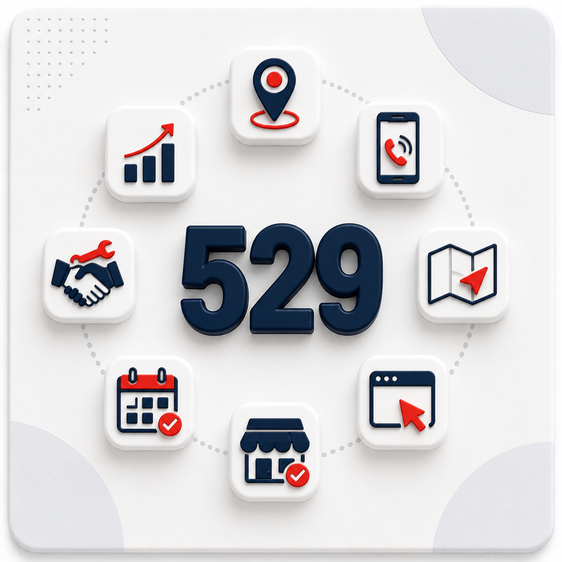 529 Google Business Profile Interactions in 5 Months