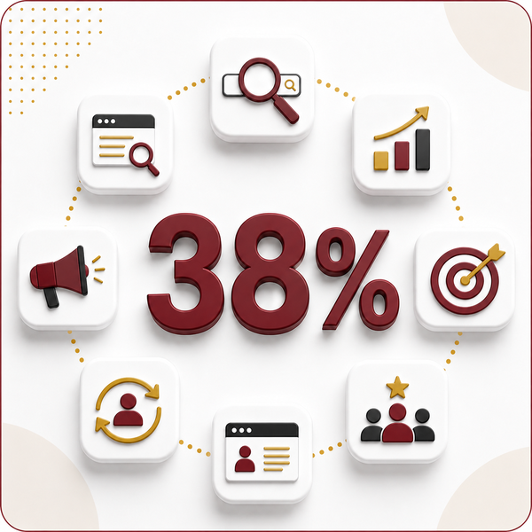 38% Growth in Branded Search Volume During the Engagement