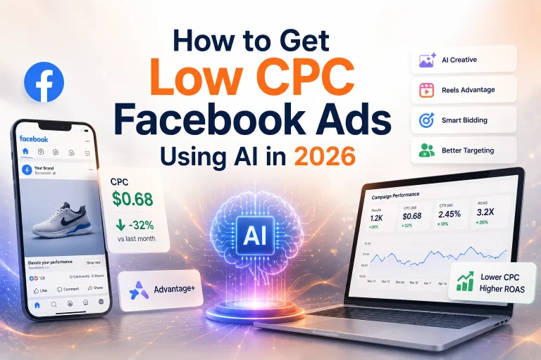 How to Get Low CPC Facebook Ads Using AI in 2026