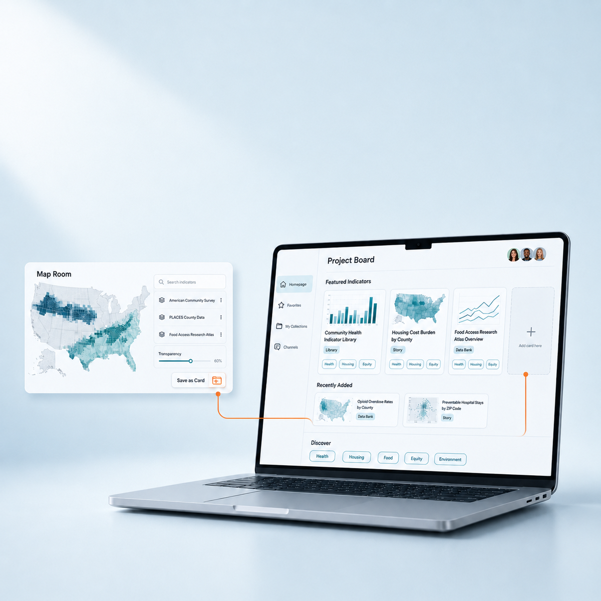 One Frontend Foundation Powered 3 Product Surfaces of a US Public Health Data Platform