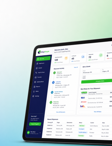 Canadian multi carrier shipping SaaS and operations invoicing platform engineering case study