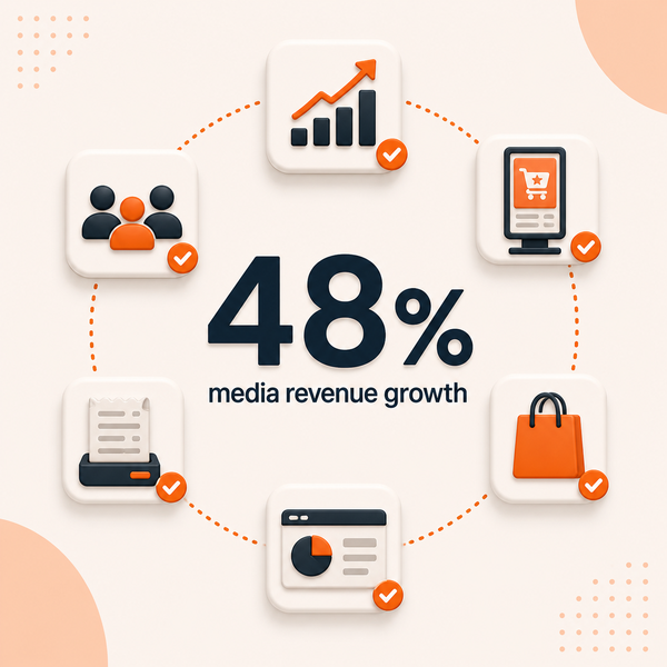 48% Media Revenue Growth in the First Quarter of Endemic Operation