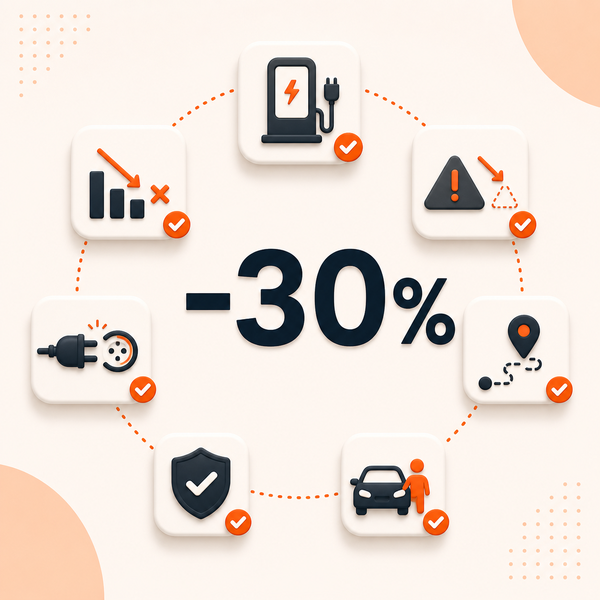 30% Reduction in Failed Charging Attempts