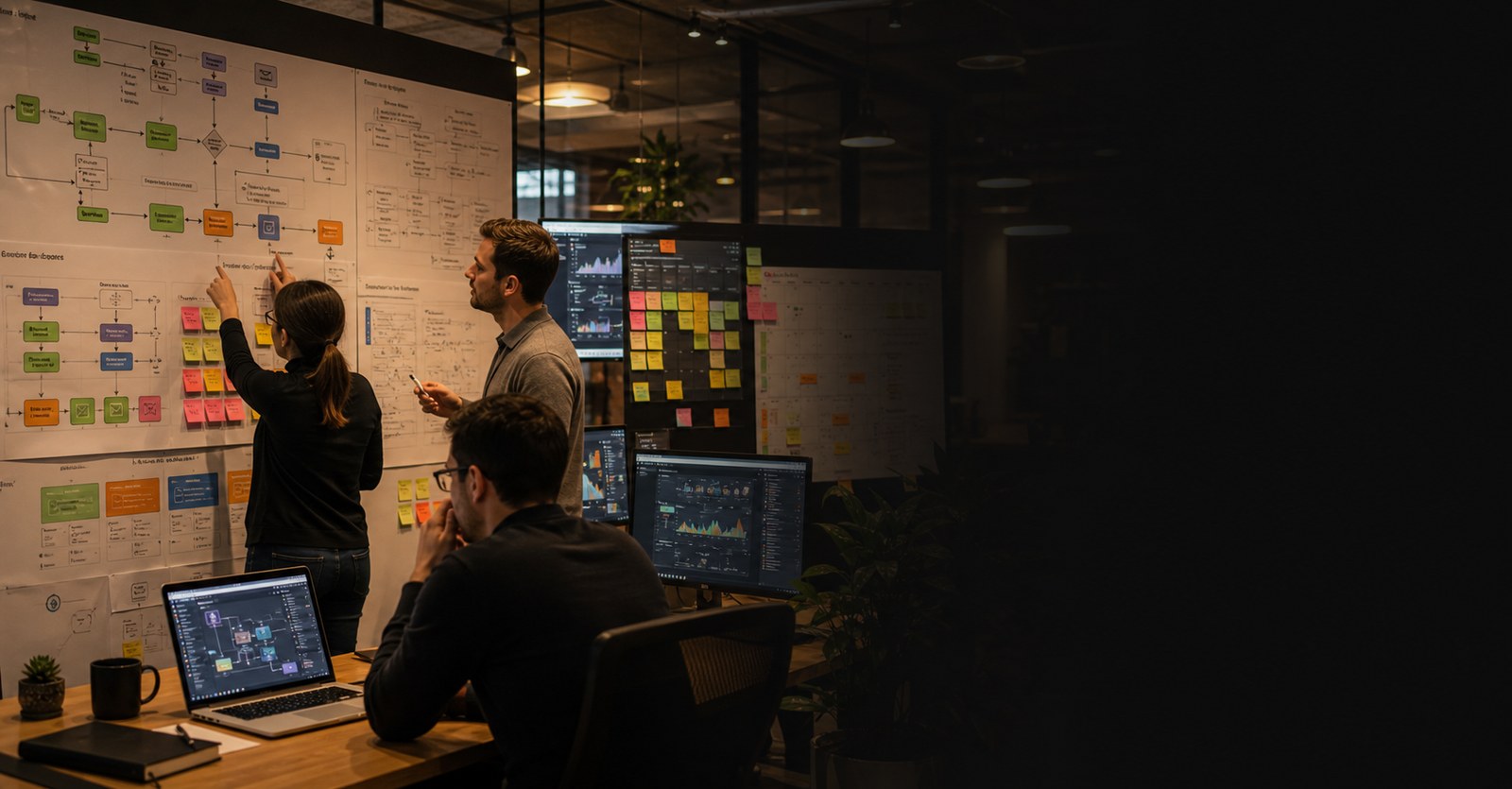Clixlogix marketing automation team in a client strategy and reporting session