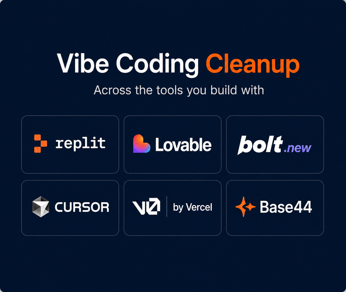 Clixlogix Vibe Code Cleanup Service